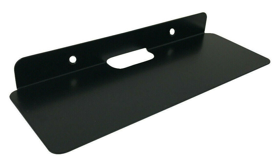 Wall Mount Shelf for Sky Q Hub wifi router SR203 SR204 BLACK STEEL