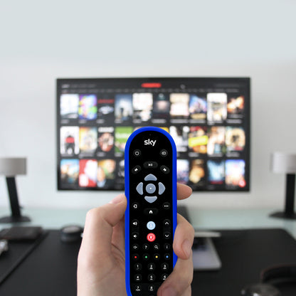 Sky Q Remote Control COVER Blue