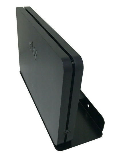 Wall Mount Shelf for Sky Q Hub wifi router SR203 SR204 BLACK STEEL