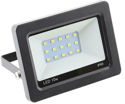LED FloodLight 10W Waterproof IP65 700lm Daylight White Garden  VALUE TWIN PACK