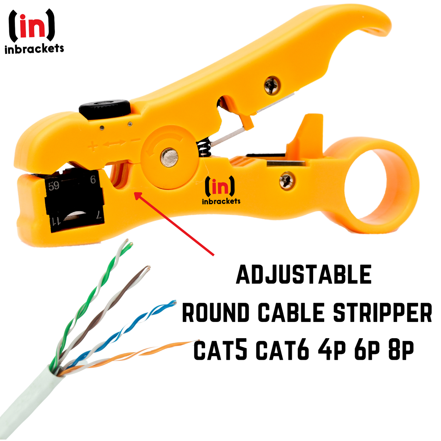 Compression Tool Coaxial cable Stripper Crimper 20 Connectors ct100 RG6 wf100 UK