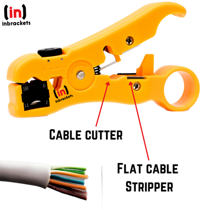 Coax Cable Stripper Cutter Tool for Coaxial RG6 RG59 RG11 rg59 WF100 CAT5E CAT6