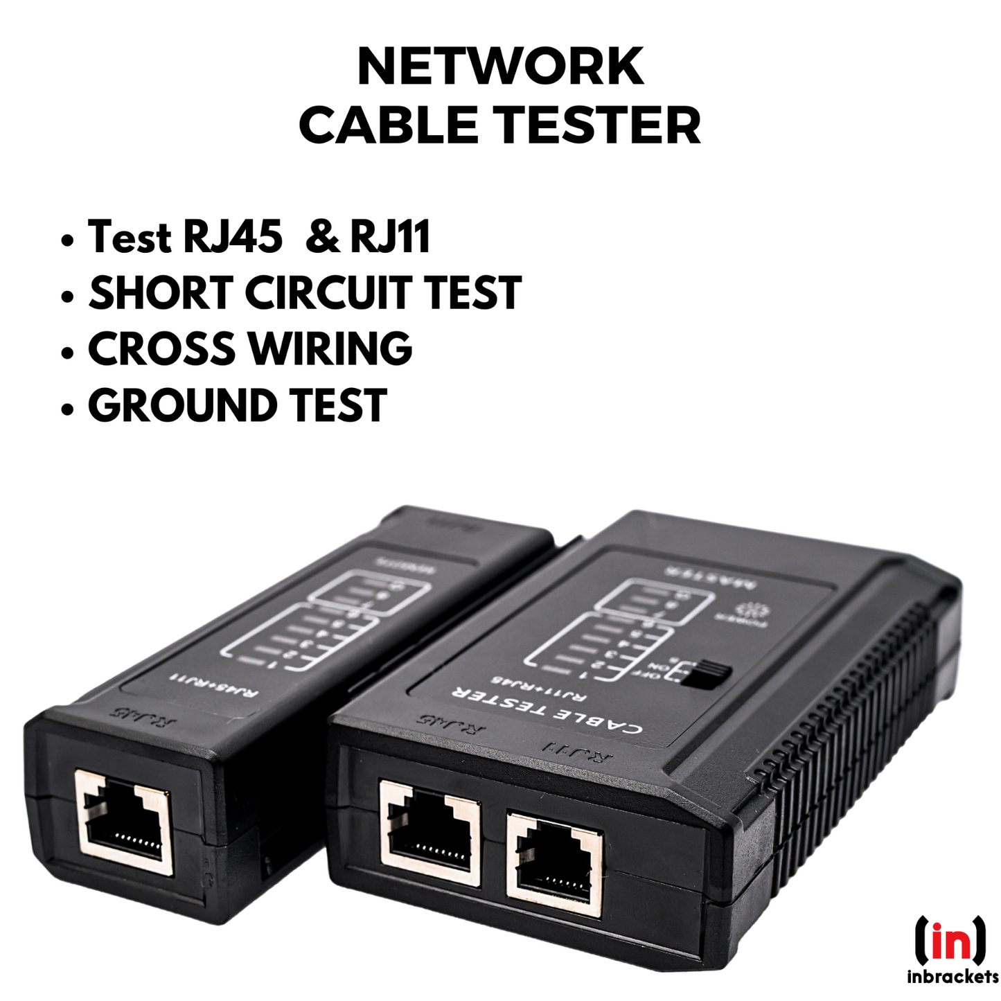 Network CABLE Tester RJ45 Ethernet Testing Test Tool Cat5 Cat5e Cat6 Cat7 UK