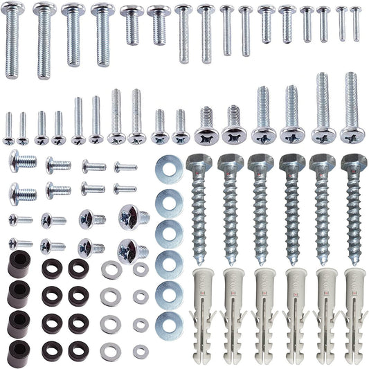 Vesa Bolt M4 M6 M8 Screw Spacers fixing Kit for TV Wall Bracket Mount Universal