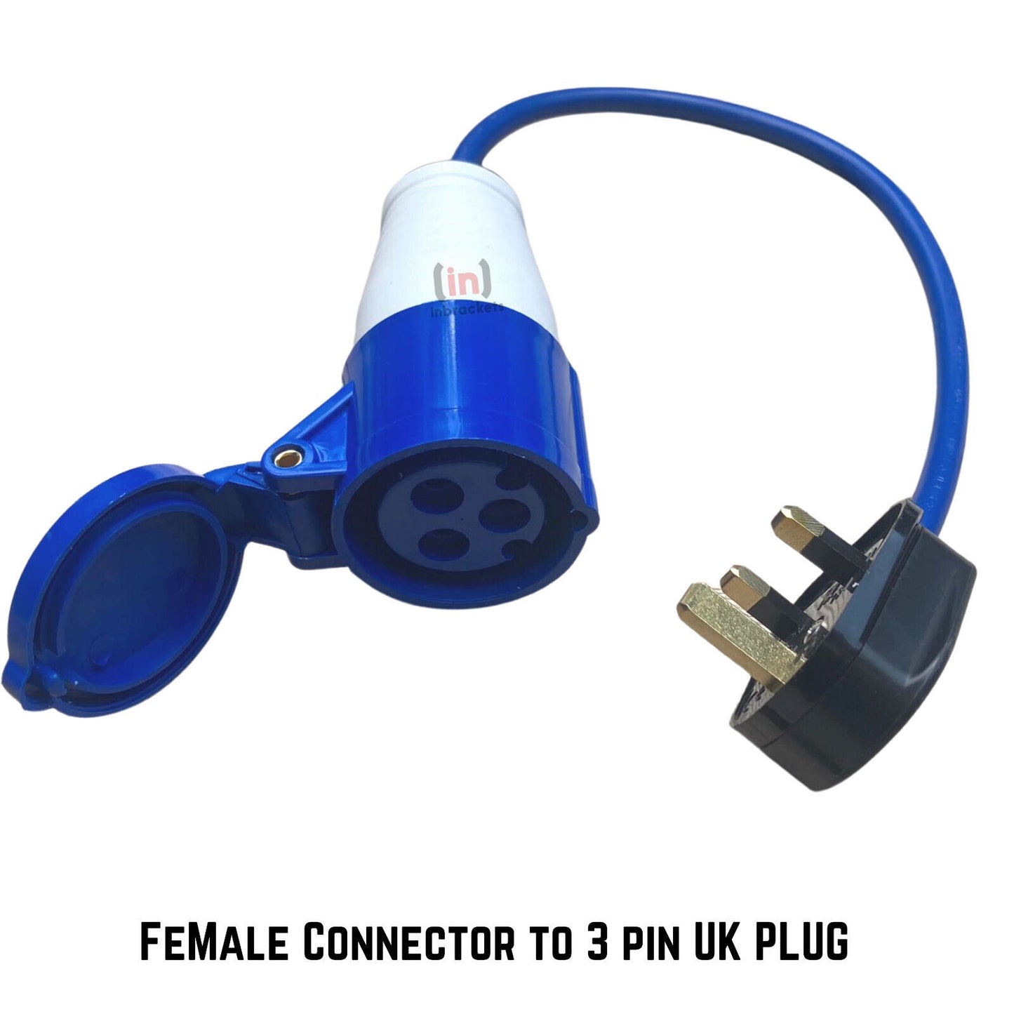 Caravan Hook Up Adapter UK Mains Conversion Plug socket Connector