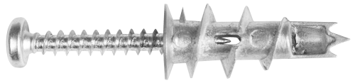 PLASTERBOARD Plugs METAL SELF DRILL fixings  INC SCREWS For hollow CAVITY WALL